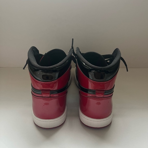 🌟SOLD🌟Jordan 1 patent Bred (Worn twice) in very good condition (size 12) - Picture 2 of 9